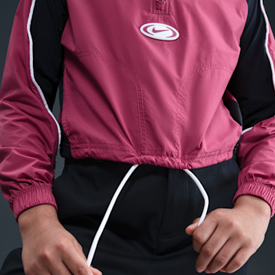 Nike Sportswear Track-Jacket mit Viertelreißverschluss (Mädchen)