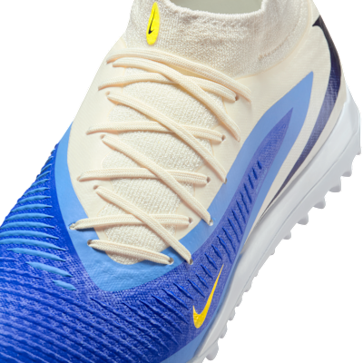 Tacos de fútbol para pasto sintético (turf) Nike Phantom 6 High Academy