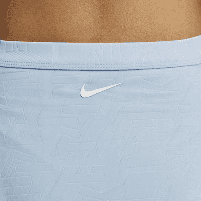 Slip bikini a vita alta con aperture Nike Swim – Donna