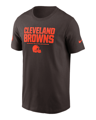 Мужская футболка Cleveland Browns Sideline Team Issue Nike Dri-FIT NFL