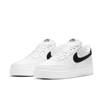 Nike Air Force I AF-1 '82 Low Sz 12 Tennis Shoes #315122-114 White /Bone/  Black