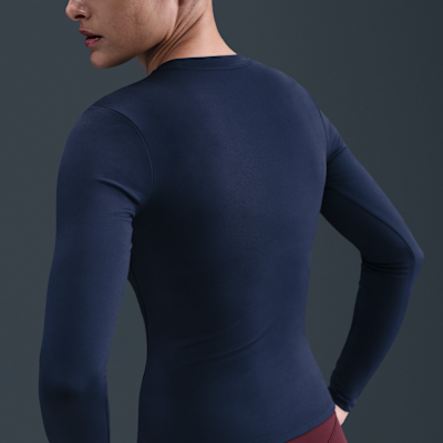 Damska koszulka z długim rękawem Dri-FIT Nike One Fitted