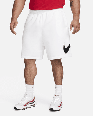 nike sportswear club graphic shorts