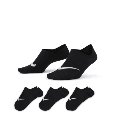 Nike Meias Everyday Plus Lightweight Ankle 3 Pares Cinzento