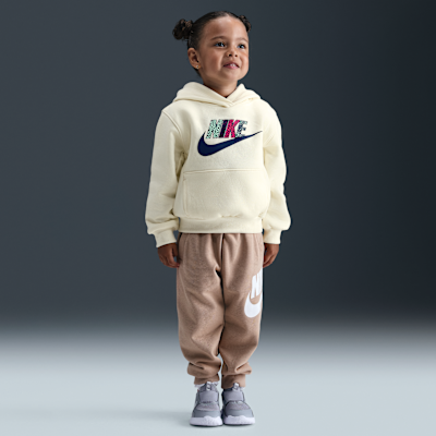 Sudadera con gorro sin cierre infantil Nike Wild Warmth