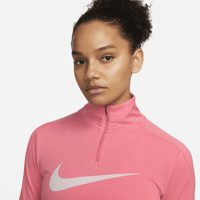Nike Dri-FIT Swoosh Women's 1/4-Zip Long-Sleeve Running Mid Layer. Nike AU