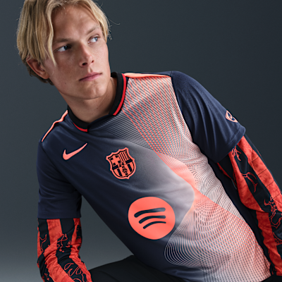 FC バルセロナ アカデミー プロ サード メンズ ナイキ Dri-FIT サッカー プレマッチ トップ