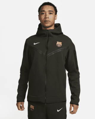 grafisch oase Trots F.C. Barcelona Tech Fleece Windrunner Men's Nike Full-Zip Hoodie. Nike LU