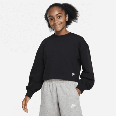 sector Cortar Inseguro Nike Sportswear Big Kids' (Girls') Crop Crew-Neck Top. Nike.com