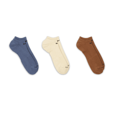 Nike Everyday Plus Cushion Training No-Show Socks (3 Pairs)