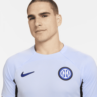Inter Milan Strike Men S Nike Dri Fit Knit Football Top Nike Il Inter Milan Strike Men S Nike Dri Fit Knit Football Top Nike Il
