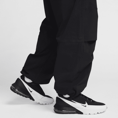 กางเกงขายาวทรงเปิดชายแบบทอผู้ชาย Nike Tech
