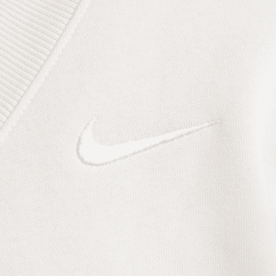 Nike Sportswear Phoenix Fleece Women's Cropped V-Neck Top. Nike SG