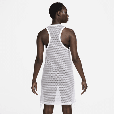 Vestido tipo salida de baño de malla para mujer Nike Swim