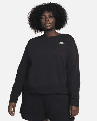 Женский свитшот Nike Sportswear Club Fleece Crew-Neck (Plus Size)