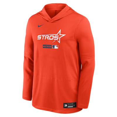 Houston Astros City Connect Men's Nike Dri-FIT MLB Long-Sleeve Hooded Top from Nike - $80