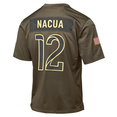 Puka Nacua Los Angeles Rams Salute to Service Big Kids’ Nike NFL Game Jersey