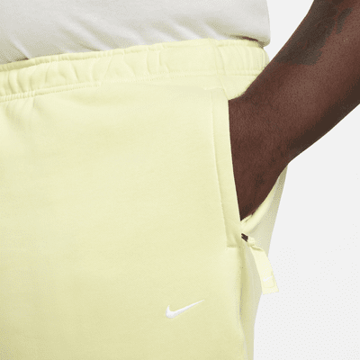 Pants de tejido Fleece para hombre Nike Solo Swoosh