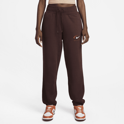 Pants de tiro alto oversized para mujer Nike Sportswear Phoenix Fleece