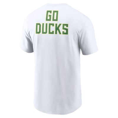 Playera universitaria Nike para hombre Oregon Ducks Blitz