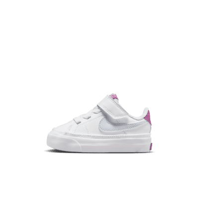 NIKE Court Legacy Little Kids' Shoes Pre School DA5381-118  (White), Size 3