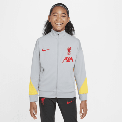 Stickad fotbollstracksuit Liverpool FC Academy Pro Nike Dri-FIT för ungdom