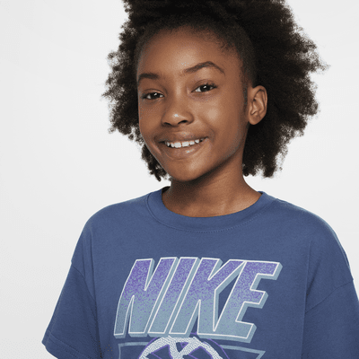 Playera para niña talla grande Nike Sportswear