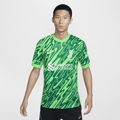 Liverpool FC Stadium Goalkeeper 男款 Nike Dri-FIT 足球復刻版短袖球衣