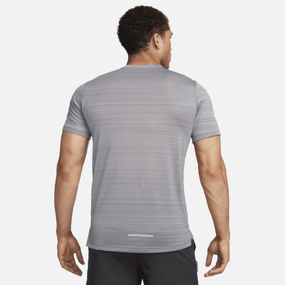 Nike Miler Kurzarm-Laufoberteil für Herren