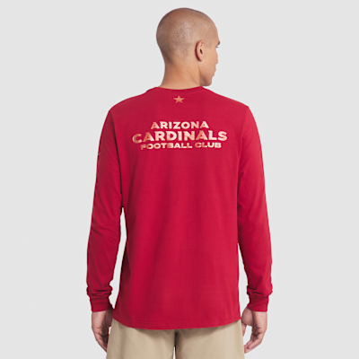 Playera de manga larga Nike de la NFL para hombre Arizona Cardinals Rivalries Collection Essential