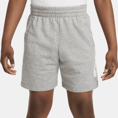 Shorts de French Terry para niños talla grande  (talla amplia) Nike Sportswear Club Fleece