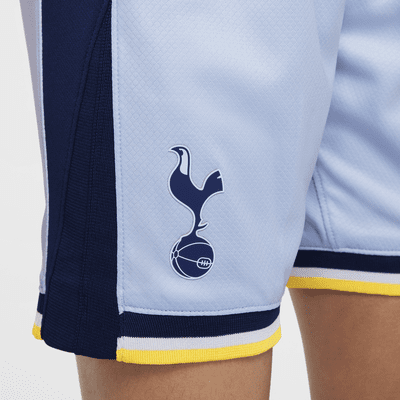 Tottenham Hotspur 2024/25 Stadium Uit Nike replicavoetbalshorts met Dri-FIT voor kids