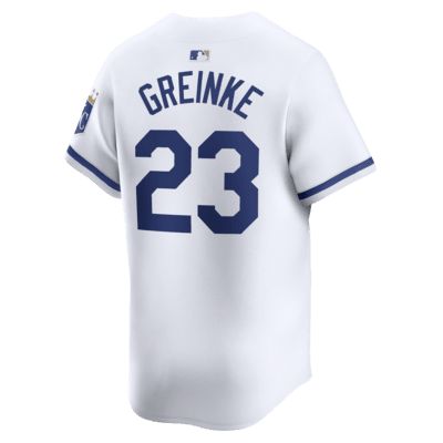 Jersey Nike Dri-FIT ADV de la MLB Limited para hombre Zack Greinke Kansas City Royals