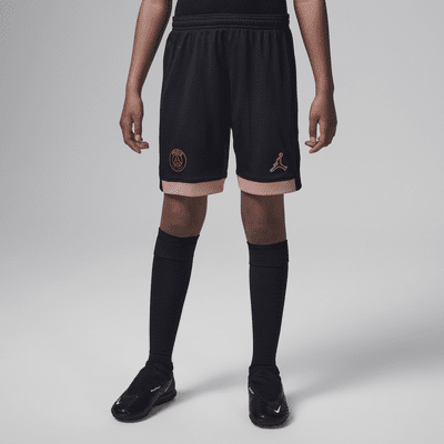 Paris Saint-Germain 2024/25 Stadium Third Big Kids' Jordan Dri-FIT Soccer Replica Shorts