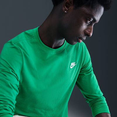 Playera de manga larga para hombre Nike Sportswear Club