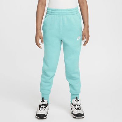 Pants ajustados de cintura alta para niñas talla grande Nike Sportswear Club Fleece