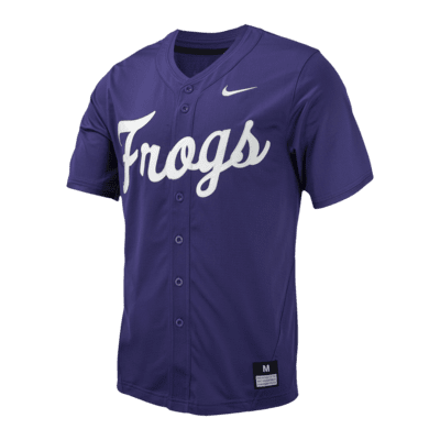 TCU Men's Nike College Replica Baseball Jersey