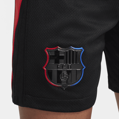 FC Barcelona 2024/25 Stadium Away Nike Replika-Fußballshorts mit Dri-FIT-Technologie (ältere Kinder)