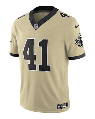 Мужские джерси Alvin Kamara New Orleans Saints Nike Dri-FIT NFL Limited Jersey