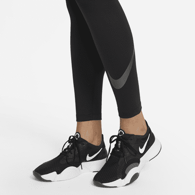 Nike One Icon Clash Women's Mid-Rise 7/8 Graphic Leggings