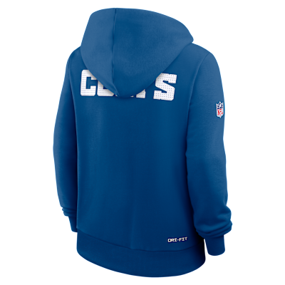 Indianapolis Colts Sideline Women's Nike Dri-FIT NFL Pullover Hoodie
