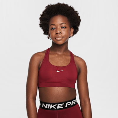 Nike Swoosh Sport-bh voor meisjes