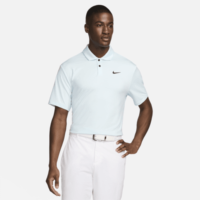 Nike Dri-FIT Tour egyszínű, galléros férfi golfpóló