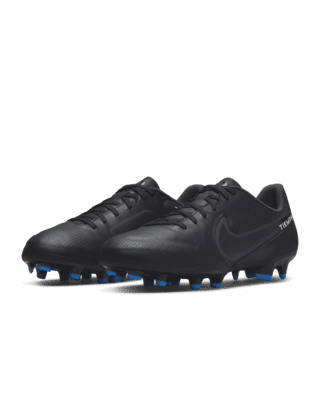 nike tiempo blue black