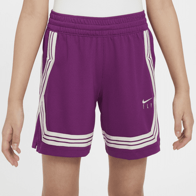 Shorts de básquetbol para niña talla grande Nike Fly Crossover