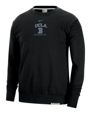 Мужской свитшот UCLA Standard Issue Nike College Fleece Crew-Neck