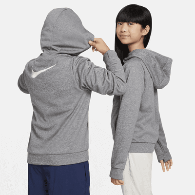 Nike Therma-FIT Multi+ Older Kids' Full-Zip Training Hoodie. Nike NL