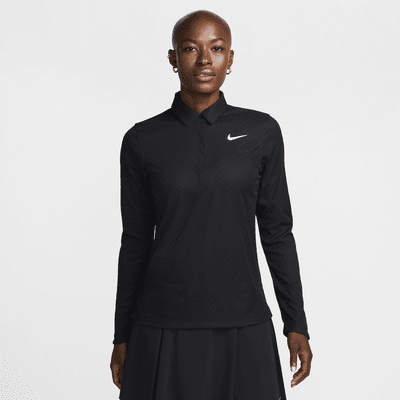 Polo de golf de manga larga Dri-FIT ADV para mujer Nike Tour