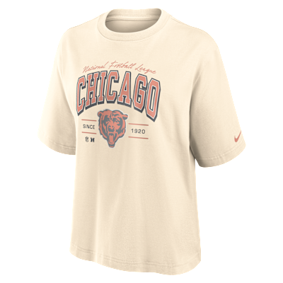 Chicago Bears Vintage Mod Boxy Women's Nike NFL T-Shirt from Nike - $55