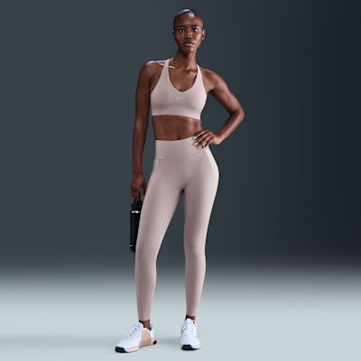 Nike Universa Women's High-Waisted 7/8 Leggings with No Front Seam
